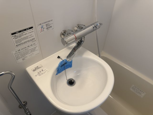 広い洗面スペース