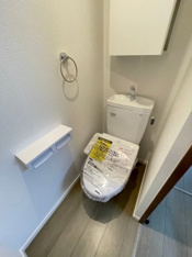 ゆったりとした空間のトイレです