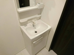 忙しい朝には欠かせない洗面所です