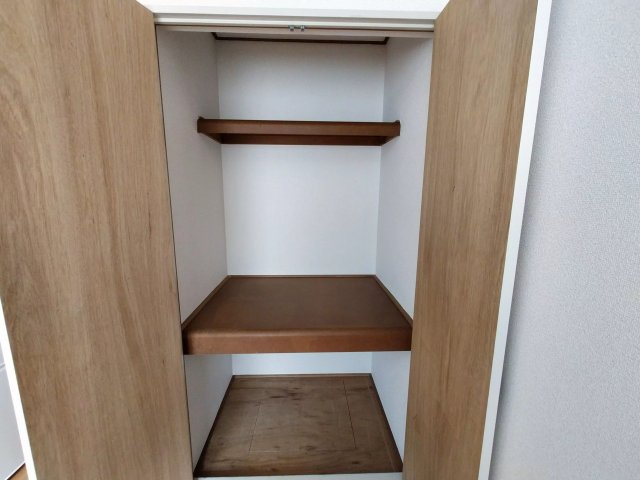 ちょっとした収納スペースも充実しています