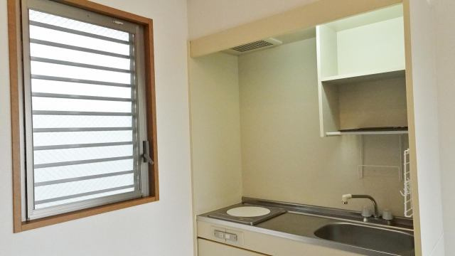 ジュネス別府のキッチン|きれいなキッチンです