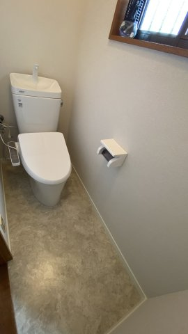 シンプルで使いやすいトイレです