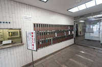 清潔なエントランスです