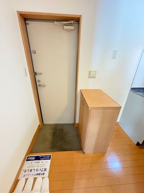 クレフラスト豊四季の玄関