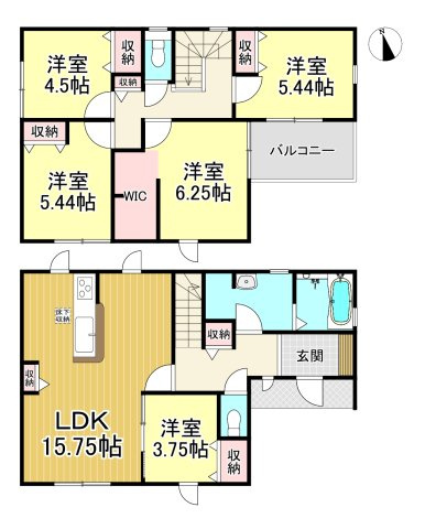 知多市にしの台1丁目　全5棟　4号棟