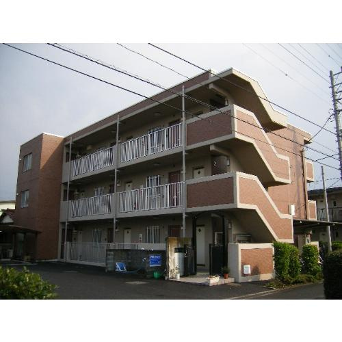 大和市下和田の賃貸マンションの外観