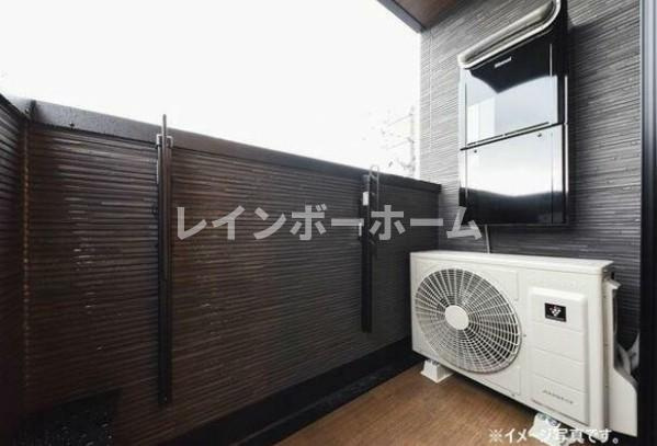 Jack matobakitaⅠのバルコニー|※同施工イメージ写真