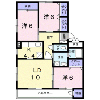 【間取り】 | Ｐａｖｉｌｉｏｎおおゆ