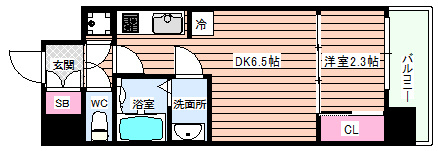 【間取り】 | セレニテ梅田北グランデ