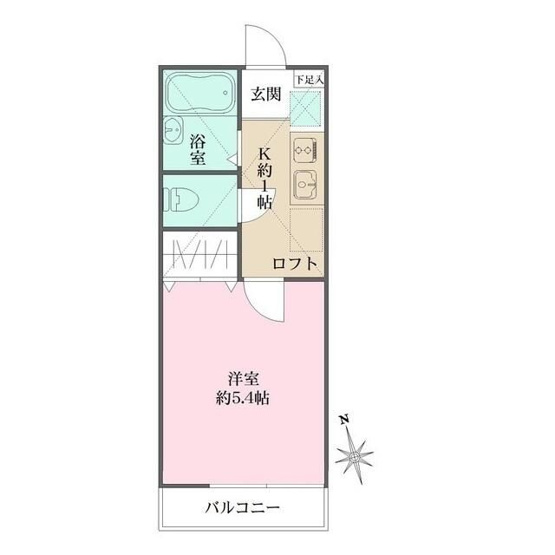 【間取り】 | パティオ三宿