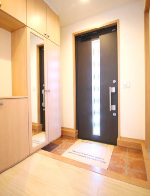 【玄関】 | 大木邸貸家 | シンプルで使いやすい玄関です