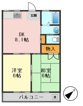 ガーデンハイツの間取り