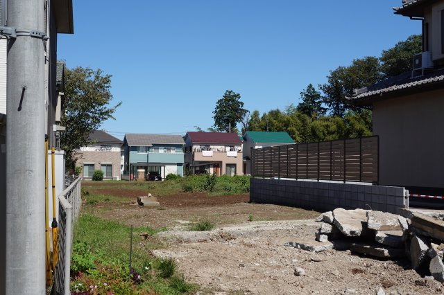 川越市的場　売地　全４区画の外観
