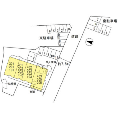 【区画図】 | グランディール東山