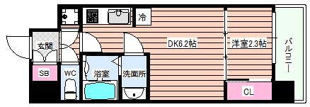 【間取り】 | セレニテ梅田北グランデ