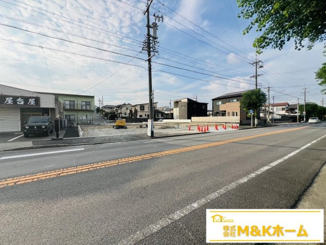 知多市にしの台1丁目　全5棟　5号棟の前面道路含む現地写真|R8.9.25撮影　陽当り良好☆