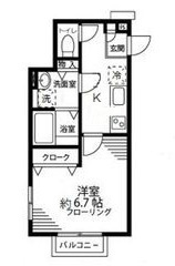 ベルヴェデーレ　ＴＫ２の間取り|間取りです。