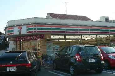 加古川市尾上町口里のアパートの周辺|コンビニまで50ｍ