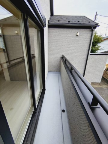 新築戸建のバルコニー