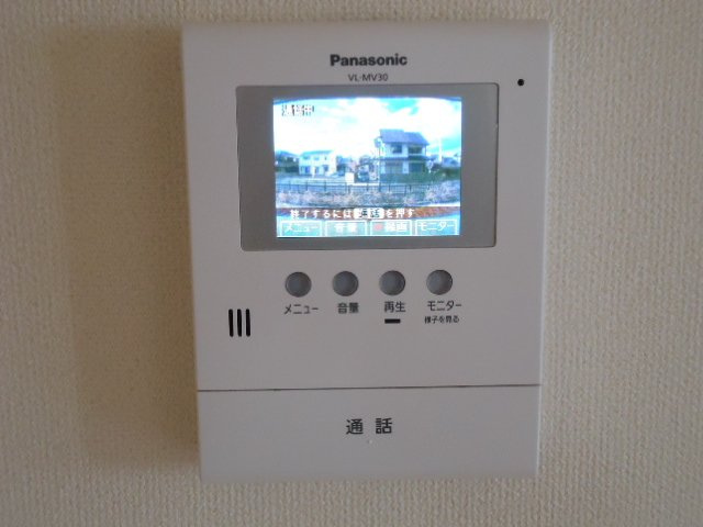 加古川市野口町野口のアパートのセキュリティ|カメラ付インターホン