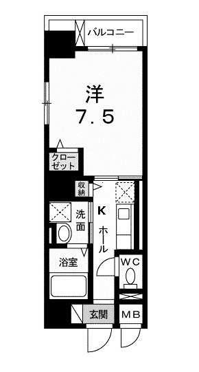 エクールの間取り