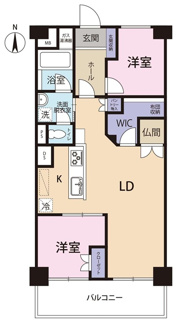 【間取り】 | ライオンズマンション江坂