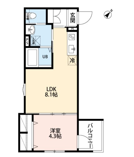 robot home 瑞江(ロボットホームミズエ)の間取り