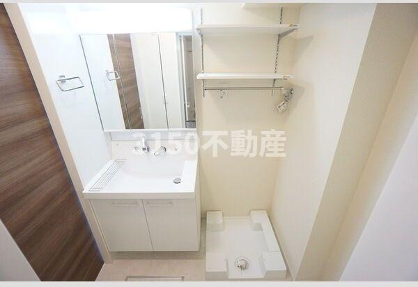 D-room岐南町八剣北の洗面所