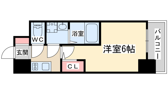【間取り】 | エスリードザ・グラン天六