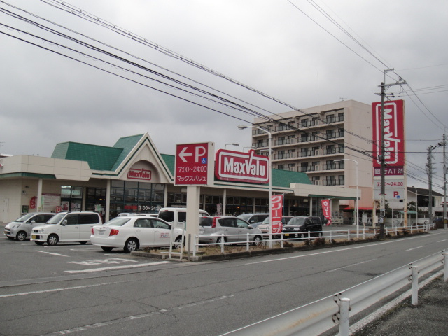 ルナフィットの周辺|マックスバリュ黒川店まで1,200ｍ