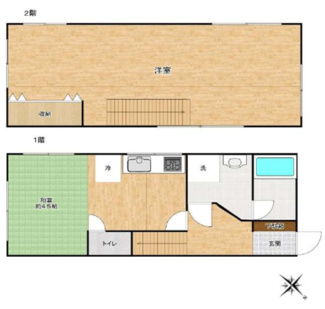 【間取り】 | 品川区荏原1丁目戸建