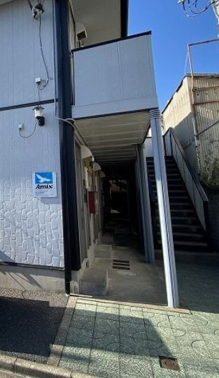パークステュディオ堀切菖蒲園Ａのエントランス