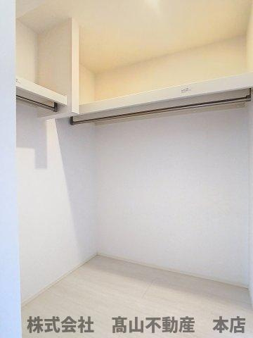 宗像市河東のアパートの収納