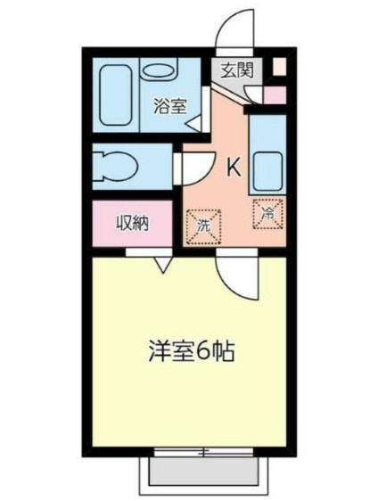 プリモフェリシアの間取り