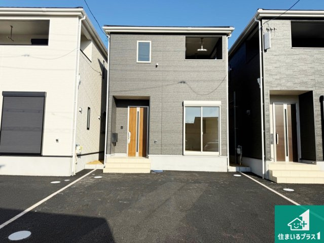 ◆八尾市太田　第3期　新築一戸建ての外観|お客様に長く安心して住んでいだだける事にこだわった家づくり！住んでからのアフターサービスにもしっかりと取り組んでいます！