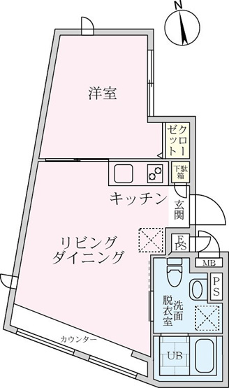 【間取り】 | ラヴィエール成増