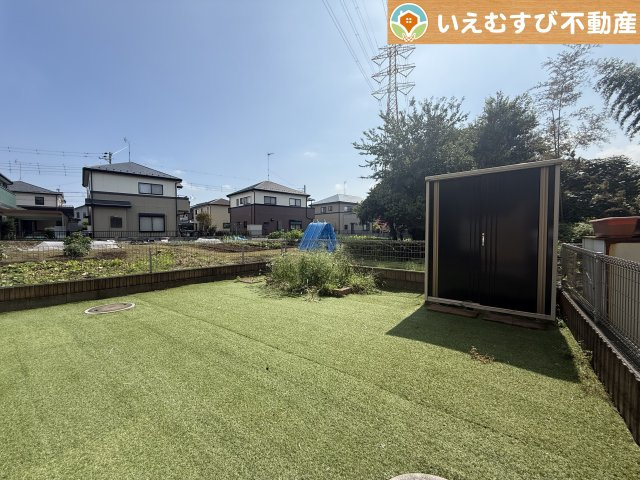 熊谷市上之　中古戸建の庭