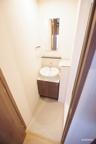 エスリード大阪ドームシティ　仲介手数料無料の洗面所