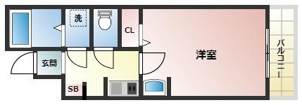 Lustore西宮北口の間取り