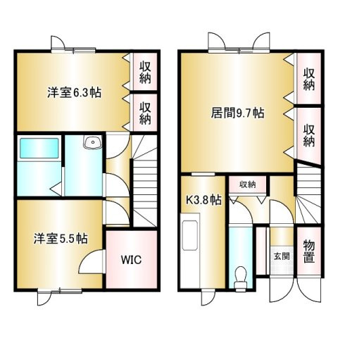 ラ・ヴィータの間取り