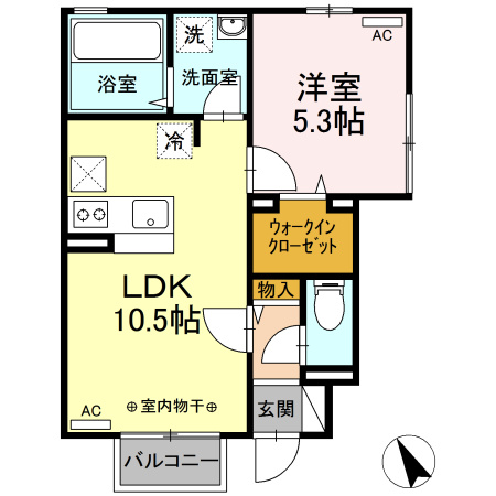 La vieの間取り