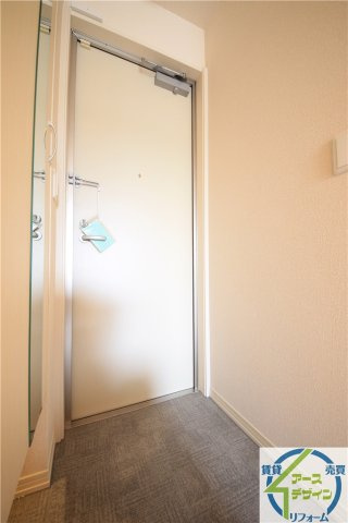 ソレイユ硯の玄関