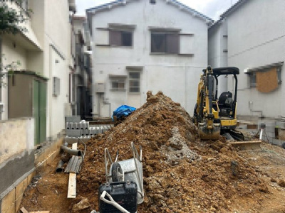 【外観】 | 土塔町　新築一戸建 | 駐車１台可能です！愛車の置き場所に困らないですね♪