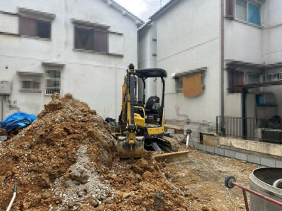 【前面道路含む現地写真】 | 土塔町　新築一戸建 | イエストアではキッズスペース完備でお子様連れでもゆっくり物件のご紹介ができます！