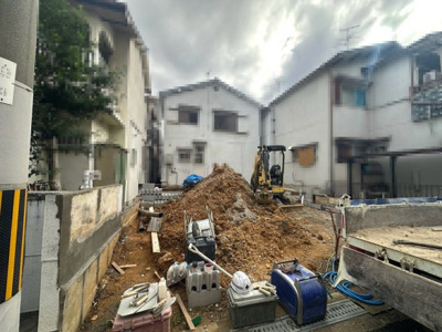 【外観】 | 土塔町　新築一戸建 | 南海泉北線「深井」駅まで徒歩約１４分！毎日の通勤・通学に便利ですね♪
