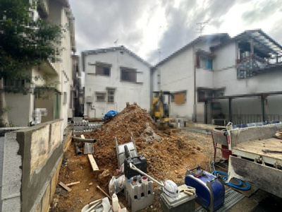 【外観】 | 土塔町　新築一戸建 | トイレ１階と２階の２ヶ所あります！忙しい朝や家族の多いご家庭も安心ですね♪