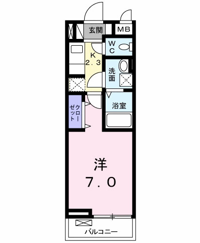 アンシャンテの間取り