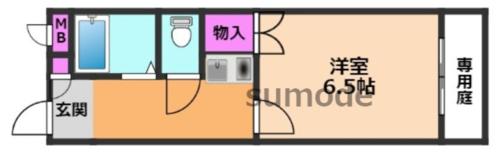 ハレー高槻IIの間取り