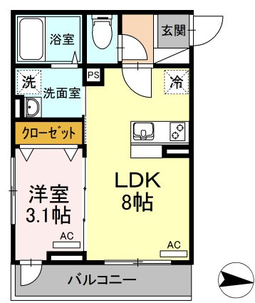 【間取り】 | ラウェル大森