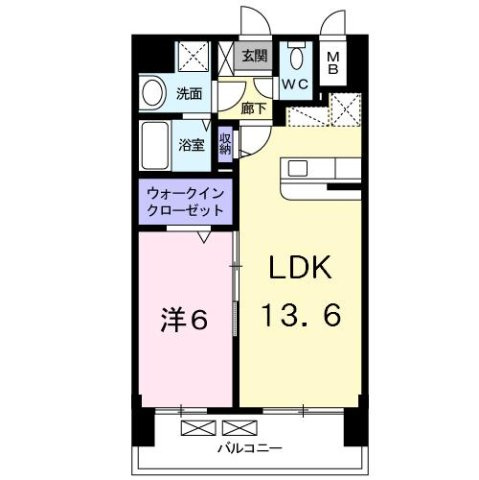 【間取り】 | グランデスカイ空港南